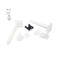 JUEGO BISAGRAS NYLON A-11 ESTOLI